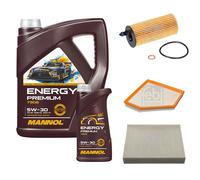 Febi BILSTEIN Controllo Set 6L mannol Energy Premium 5W-30 per BMW Serie 1er