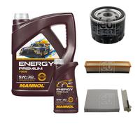 FEBI BILSTEIN Controllo set 6L MANNOL Energy Premium 5W-30 per Dacia Duster