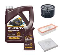 FEBI BILSTEIN Controllo Set 6L MANNOL Energy Premium 5W-30 Per Dacia Logan