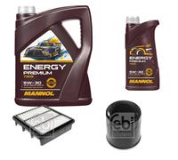 FEBI BILSTEIN Controllo Set 6L MANNOL Energy Premium 5W-30 Per Hyundai