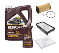 FEBI BILSTEIN Controllo Set 6L MANNOL Energy Premium 5W-30 Per Hyundai