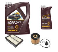 FEBI BILSTEIN Controllo set 6L MANNOL Energy Premium 5W-30 per Hyundai i30