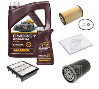 FEBI BILSTEIN Controllo Set 6L MANNOL Energy Premium 5W-30 Per Hyundai I30