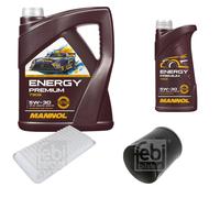 Febi BILSTEIN Controllo Set 6L mannol Energy Premium 5W-30 per Mazda