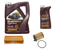 FEBI BILSTEIN Controllo Set 6L MANNOL Energy Premium 5W-30 Per Mazda 3 BK