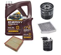 FEBI BILSTEIN Controllo Set 6L MANNOL Energy Premium 5W-30 Per Mercedes A