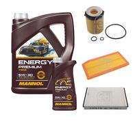 FEBI BILSTEIN Controllo Set 6L MANNOL Energy Premium 5W-30 Per Mercedes C