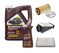 FEBI BILSTEIN Controllo Set 6L MANNOL Energy Premium 5W-30 Per Mercedes C