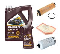 Febi BILSTEIN Controllo Set 6L mannol Energy Premium 5W-30 per Mercedes Es