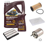 FEBI BILSTEIN Controllo Set 6L MANNOL Energy Premium 5W-30 Per Nissan