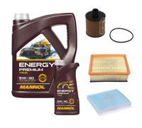 FEBI BILSTEIN Controllo Set 6L MANNOL Energy Premium 5W-30 Per Opel Combo