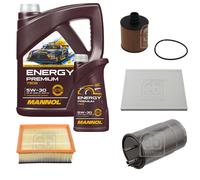 FEBI BILSTEIN Controllo Set 6L MANNOL Energy Premium 5W-30 Per Opel Combo