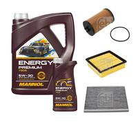 FEBI BILSTEIN Controllo Set 6L MANNOL Energy Premium 5W-30 Per Opel Corsa D
