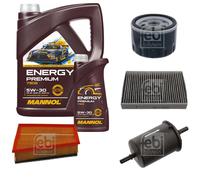 FEBI BILSTEIN Controllo Set 6L MANNOL Energy Premium 5W-30 Per Renault Grand