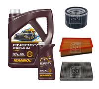 FEBI BILSTEIN Controllo Set 6L MANNOL Energy Premium 5W-30 Per Renault Grand