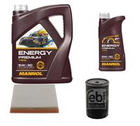 Febi BILSTEIN Controllo Set 6L mannol Energy Premium 5W-30 per Seduta