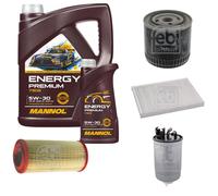 FEBI BILSTEIN Controllo Set 6L MANNOL Energy Premium 5W-30 Per VW Lupo 6X1