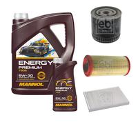 FEBI BILSTEIN Controllo Set 6L MANNOL Energy Premium 5W-30 Per VW Lupo 6X1