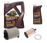 Febi BILSTEIN Controllo Set 6L mannol Energy Premium 5W-30 per VW Portabastoni