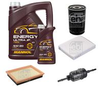 FEBI BILSTEIN Controllo set 6L MANNOL Energy Ultra JP 5W-20 per Ford Fusion