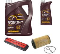 FEBI BILSTEIN Controllo Set 6L MANNOL Energy Ultra JP 5W-20 Per Honda Accord