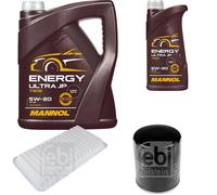 FEBI BILSTEIN Controllo Set 6L MANNOL Energy Ultra JP 5W-20 Per Mazda MX-5