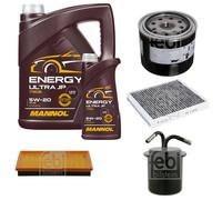 FEBI BILSTEIN Controllo Set 6L MANNOL Energy Ultra JP 5W-20 Per Subaru