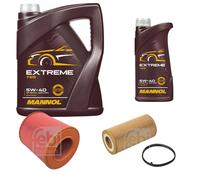 Febi BILSTEIN Controllo Set 6L mannol extreme 5W-40 per Audi A6 4F2 C6 2.0