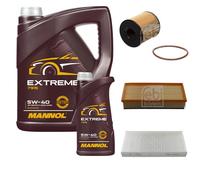 Febi BILSTEIN Controllo Set 6L mannol extreme 5W-40 per Citroen Jumpy Kasten