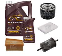 FEBI BILSTEIN Controllo Set 6L MANNOL Extreme 5W-40 Per Dacia Sandero