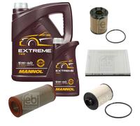 FEBI BILSTEIN Controllo Set 6L MANNOL Extreme 5W-40 Per Fiat Idea 350 1.9