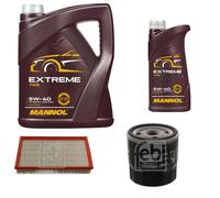 Febi BILSTEIN Controllo Set 6L mannol extreme 5W-40 per Opel Chris Un 85_