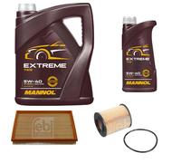 FEBI BILSTEIN Controllo Set 6L MANNOL EXTREME 5W-40 Per Opel Tigra Twintop