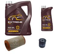 FEBI BILSTEIN Controllo Set 6L MANNOL Extreme 5W-40 Per Peugeot Boxer Kasten