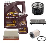 FEBI BILSTEIN Controllo Set 6L MANNOL Extreme 5W-40 Per Renault Espace IV