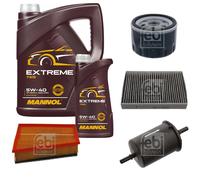 FEBI BILSTEIN Controllo Set 6L MANNOL Extreme 5W-40 Per Renault Grand Scénic