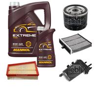 FEBI BILSTEIN Controllo set 6L MANNOL Extreme 5W-40 per Renault Scénic II