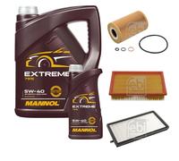 Febi BILSTEIN Controllo Set 6L mannol extreme 5W-40 per Scarico BMW 3er Touring