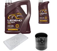 FEBI BILSTEIN Controllo Set 6L MANNOL Legend Ultra 0W-20 Per Mazda MX-5 III