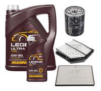 Febi BILSTEIN Controllo Set 6L mannol Legend Ultra 0W-20 per Suzuki Grand