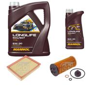 Febi BILSTEIN Controllo Set 6L mannol Longlife 504/507 5W-30 per BMW I8 I12