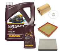 Febi BILSTEIN Controllo Set 6L mannol Longlife 504/507 5W-30 per Bwm 1er