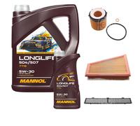 Febi BILSTEIN Controllo Set 6L mannol Longlife 504/507 5W-30 per Di BMW X1