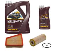 FEBI BILSTEIN Controllo Set 6L MANNOL LONGLIFE 504/507 5W-30 Per Seat Ibiza