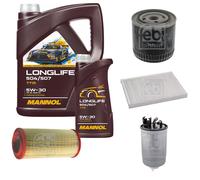 Febi BILSTEIN Controllo Set 6L mannol Longlife 504/507 5W-30 per VW Lupo
