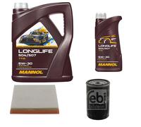 FEBI BILSTEIN Controllo set 6L MANNOL Longlife 504/507 5W-30 per VW Sharan