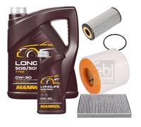 FEBI BILSTEIN Controllo Set 6L MANNOL LONGLIFE 508/509 0W-20 Per Audi A6