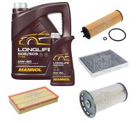 FEBI BILSTEIN Controllo Set 6L MANNOL LONGLIFE 508/509 0W-20 Per VW Passat