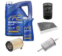 FEBI BILSTEIN Controllo set 6L MANNOL Special Plus 10W-30 per Audi A3