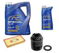 FEBI BILSTEIN Controllo set 6L MANNOL Special Plus 10W-30 per VW Golf V 1 K 1